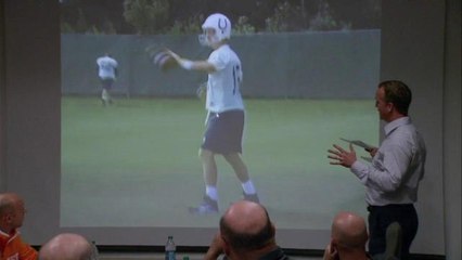 'The Timeline': Peyton schools Tennessee coaches on practice, drills and film