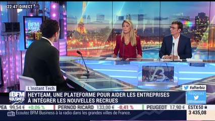 L'Instant Tech: HeyTeam, une plateforme pour aider les entreprises à intégrer les nouvelles recrues - 20/02