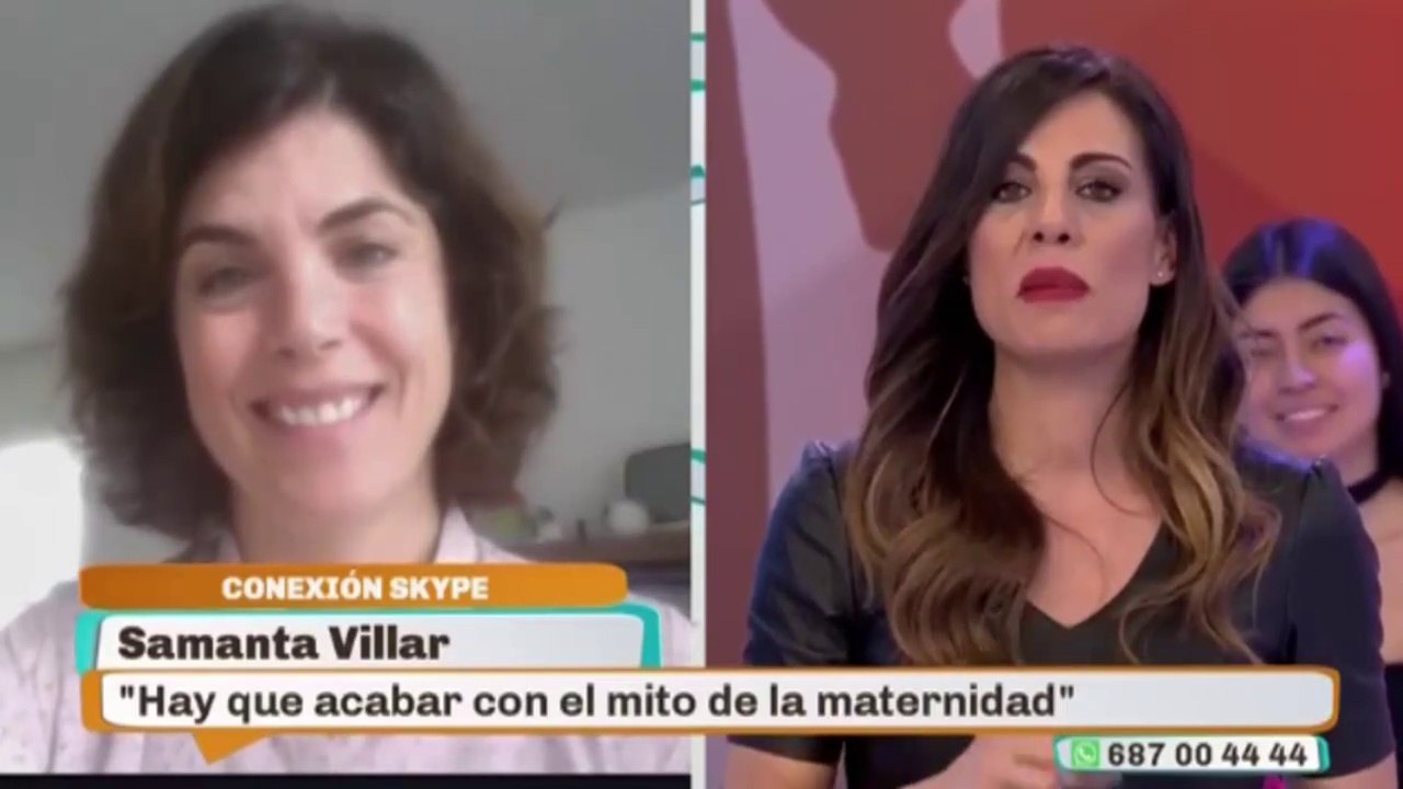 Samanta Villar en "En boca de todos" - TeleMadrid (20-02-2018)