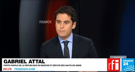 Gabriel Attal : « J’attends qu’il s’explique et qu’il s’excuse parce que c’est très grave »