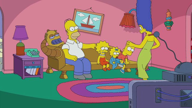 The Simpsons/Futurama Couch Gag | Season 26 Ep. 6 | THE SIMPSONS