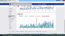 Informações da página no Facebook