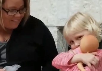 Girl Reunited With Beloved Doll Lost During Hurricane Harvey