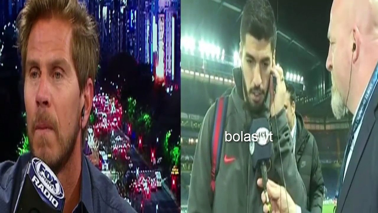 LUIS SUAREZ  en fox radio POST Chelsea VS Barcelona !