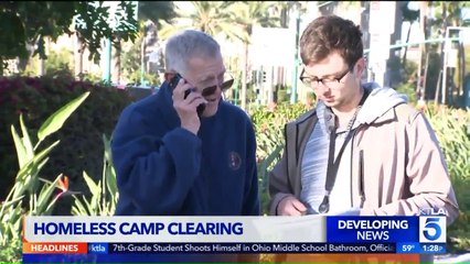 Officials Can Begin Clearing Southern California Homeless Camp, Judge Rules