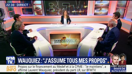 Laurent Wauquiez: "J'assume tous mes propos" (2/3)