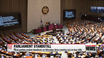 Parliament passes dozens of bills as standstill ends