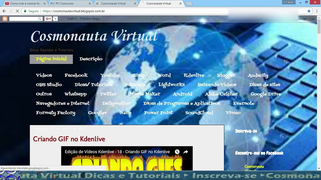 Favicon personalizado no Blogger