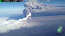 Volcan sur le point d'entrer en éruption en Alaska