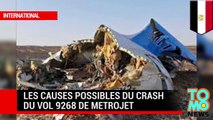 Accident aérien : les raisons possibles du crash du vol 9268 de Metrojet
