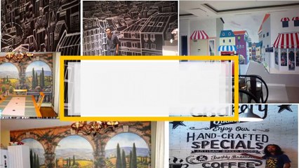 TERBUKTI !! Jasa Mural Cafe Professional , WA:62+813-2000-8163 Raditya Designer Art