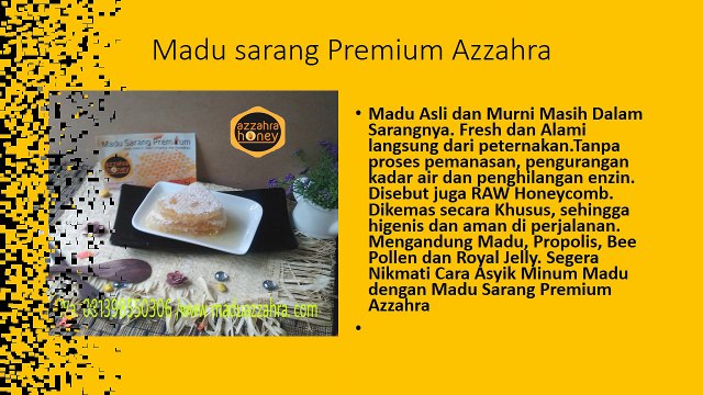 Garansi Uang Kembali, WA +62 813-9855-0306 madu sarang