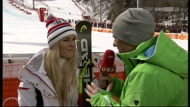 Olympic Downhill Interview - Bronze Medal