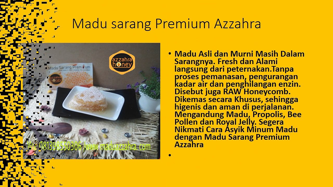 Garansi Uang Kembali, WA +62 813-9855-0306 sarang madu