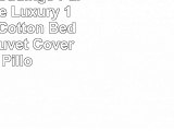 Swanson Beddings Paisley 3Piece Luxury 100 Luxury Cotton Bedding Set Duvet Cover and