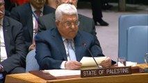 Abbas calls for international peace conference at UNSC