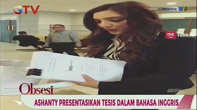 Ashanty Lulus S2 Dengan Nilai Cumlaude