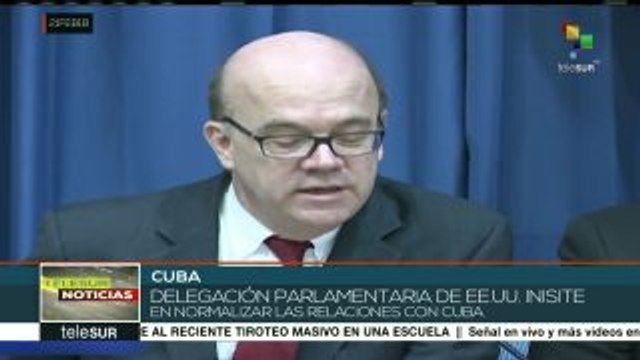Congresistas de EE.UU. abogan por normalizar las relaciones con Cuba