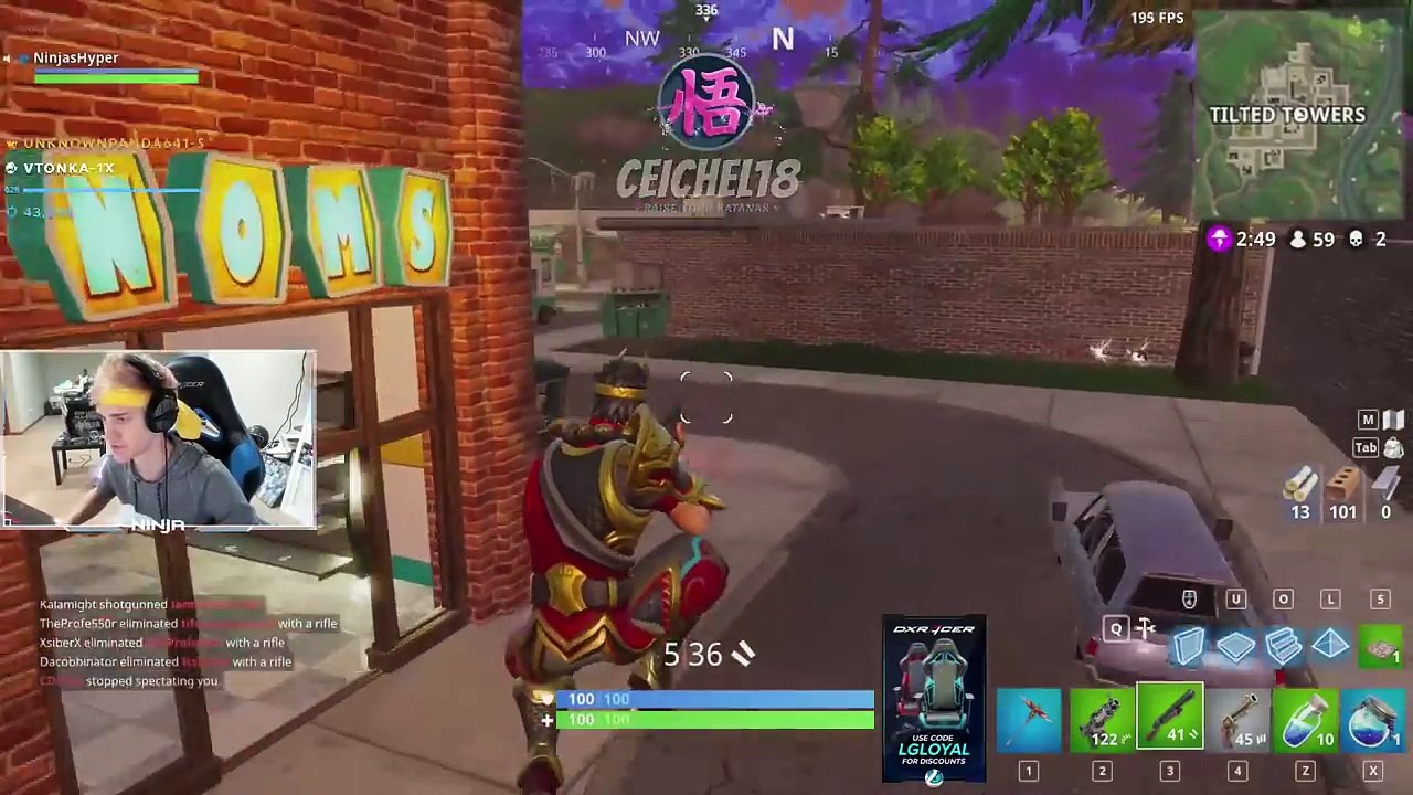 A Real Fortnite Ninja! - Fortnite Battle Royale Gameplay - Ninja