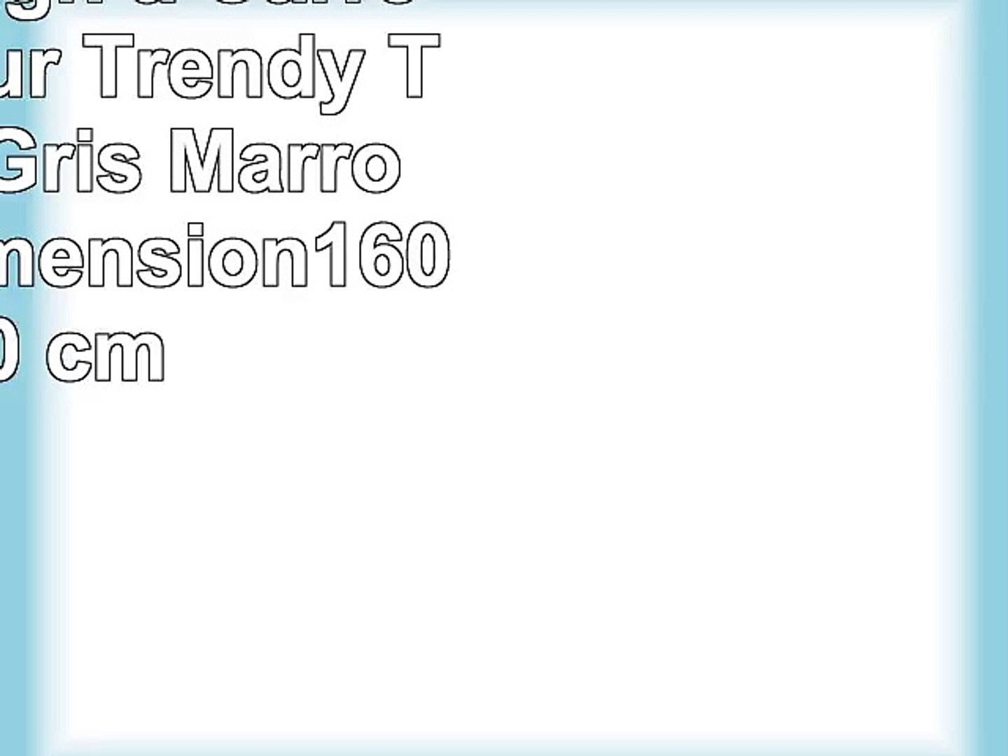 Tapis Design à Carreaux Contour Trendy Tape Loeil Gris Marron Beige Dimension160x230 Cm