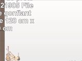 Lalee Tapis de protection 347221905 File propylène gonflant multicolore 120 cm x 170 cm