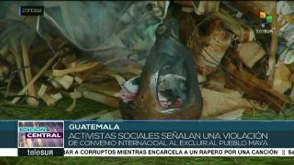 Guatemala: informan a mayas sobre consulta por diferendo territorial
