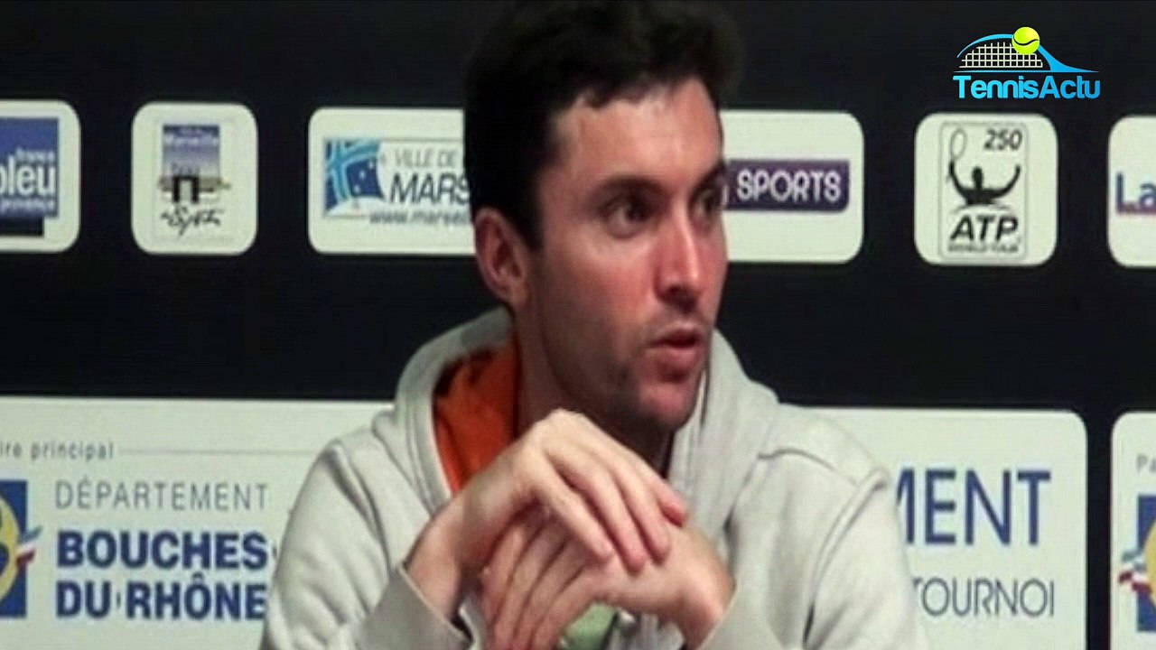 ATP - Open 13 - Marseille 2018 - Gilles Simon : "J'ai un souci, une douleur qui traine... Il faut aller bien pour jouer au tennis"