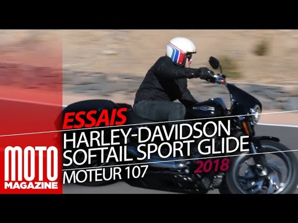 Harley Davidson Softail Sport Glide 2018 - Essai par Moto Magazine