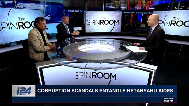 THE SPIN ROOM | Corruption scandals entangle Netanyahu aides | Thursday, February 22nd 2018