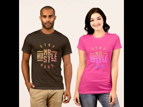 Stay Humble Hustle Hard T-Shirts from I'm G Clothing