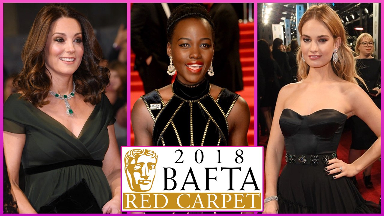 BAFTA 2018 RED CARPET : Margot Robbie, Kate Middleton | 71st British Academy Film Awards