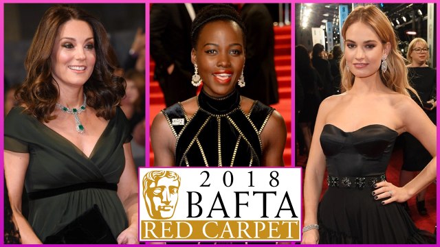 BAFTA 2018 RED CARPET : Margot Robbie, Kate Middleton | 71st British Academy Film Awards