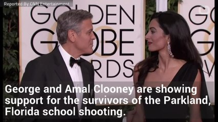 The Clooneys Donate $500K To Anti-Gun Violence March