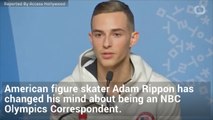 Adam Rippon Decides Not To Be NBC Olympics Correspondent