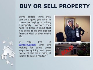 Hire a Winter Garden Realtor When Planning To Sell Your House