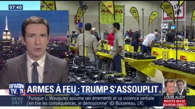 Sous pression, Donald Trump a-t-il changé d'avis sur le port des armes?