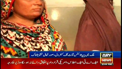 Polio and Hepatitis get out of control in the country