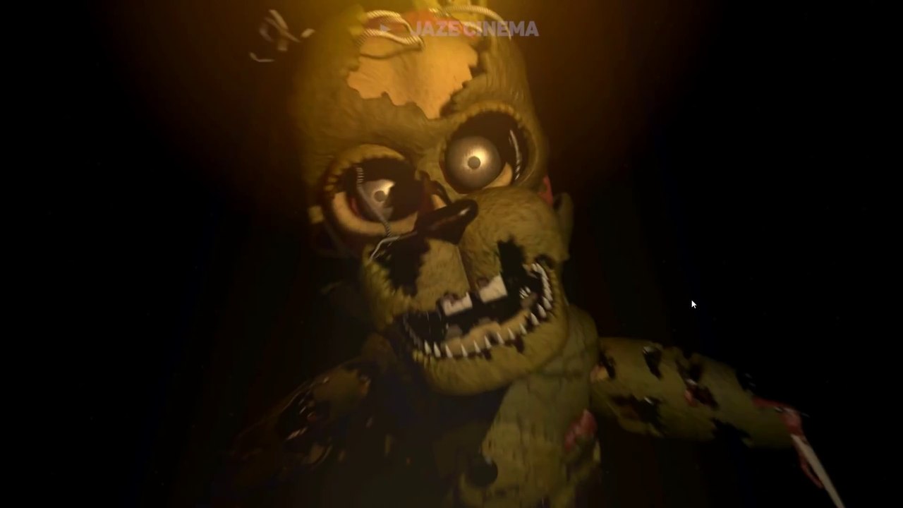 Five Nights at Freddy's Freddy Fazbear's Pizzeria Simulator - Springtrap Salvage Jumpscare