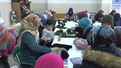 Vanlı Kadınlardan Mehmetçik'e İlmek İlmek Destek