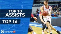 7DAYS EuroCup, Top 10 Assists of the Top 16