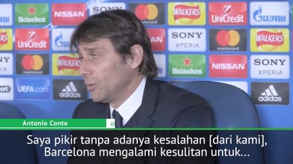 Conte Kecewa Imbang Dengan Barcelona
