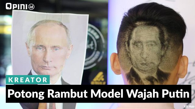 #1Menit | Potong Rambut Model Wajah Putin