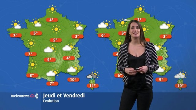 Météo/Une vague de froid s'installe : les prévisions pour la fin de semaine