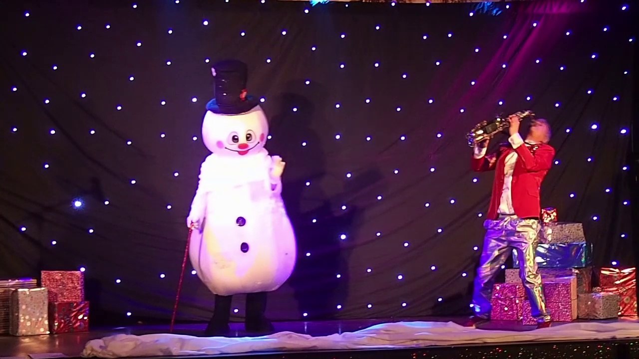 Bande-annonce spectacle "Eric Dulle fête Noël" 2018,saison 1 : saxophoniste, mascottes, danse et féérie !