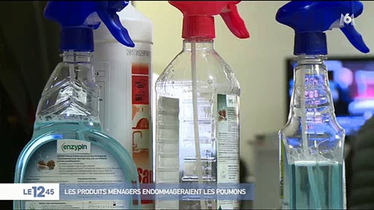 Les produits ménagers détruiraient nos poumons comme... la cigarette ! Regardez
