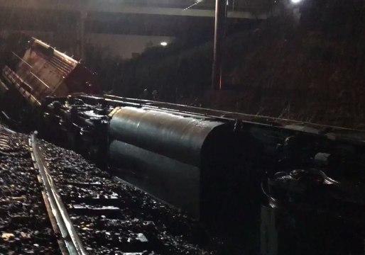 Workers Remove Freight Train After Michigan Derailment
