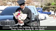 Vất vả đóng phim vẫn không quên học hành, Park Bo Gum rạng rỡ trở về trường nhận bằng tốt nghiệp đại học
