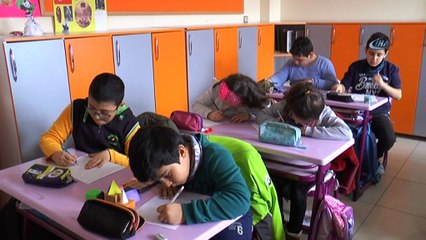 Öğrenciler Afrin’deki Mehmetçik için mektup yazdı