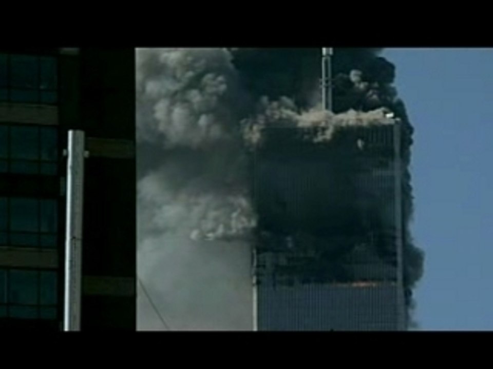 WTC camera on tripod shakes before demolition