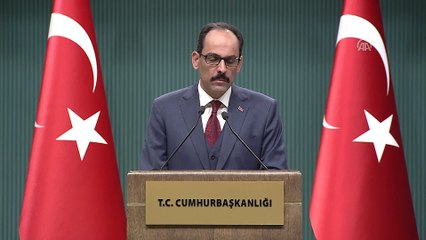 Kalın: '(ABD-Türkiye ilişkileri) İhtiyatlı olmakla beraber iyimser bir bakış açısına sahibiz' - ANKARA